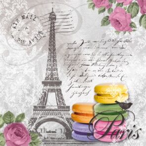 Salvrätikud "Macarons de Paris"